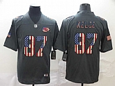 Nike Chiefs 87 Travis Kelce 2019 Salute To Service USA Flag Fashion Limited Jersey,baseball caps,new era cap wholesale,wholesale hats